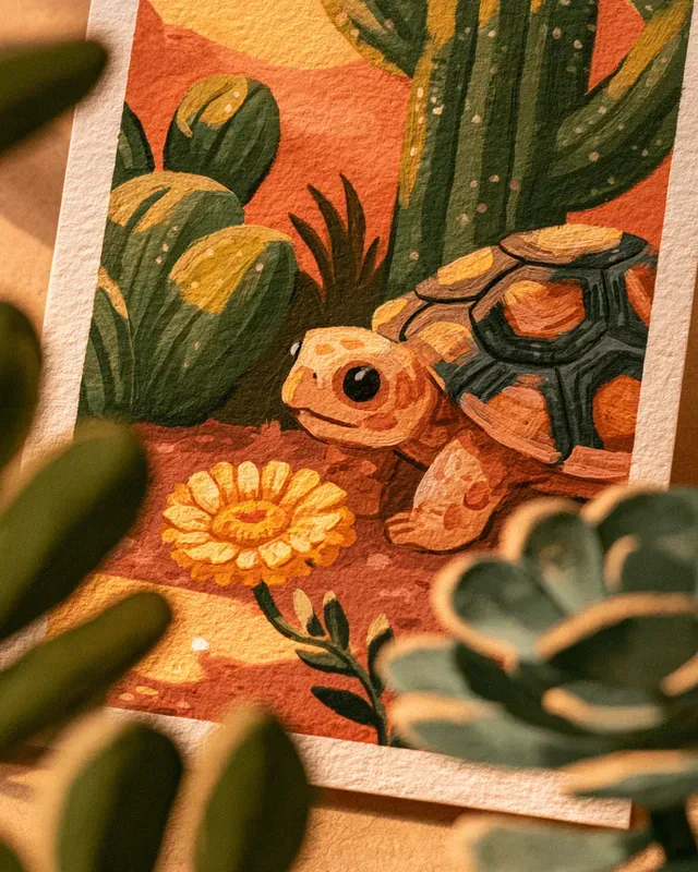 Cozy Animal Habitat Cards