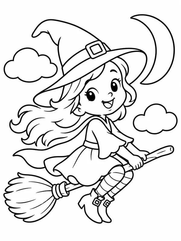 Halloween Coloring Book Pages