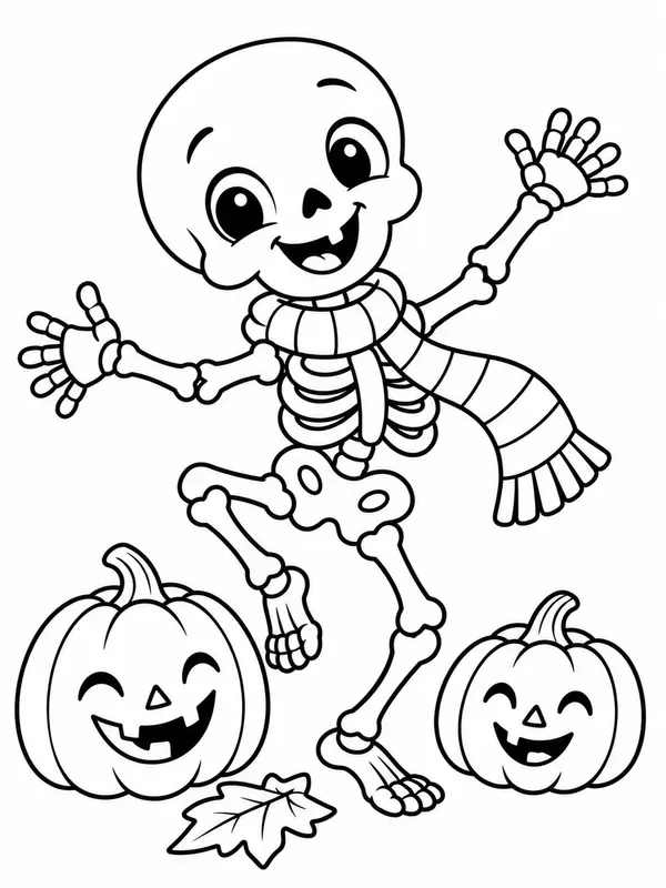 Halloween Coloring Book Pages