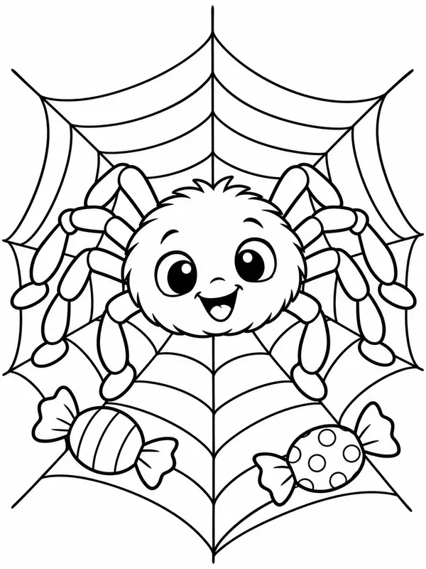 Halloween Coloring Book Pages