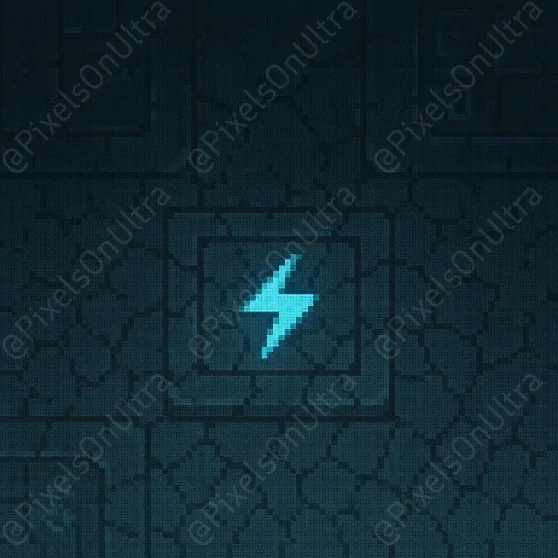2D Game Dungeon Trap Pixel Showcases