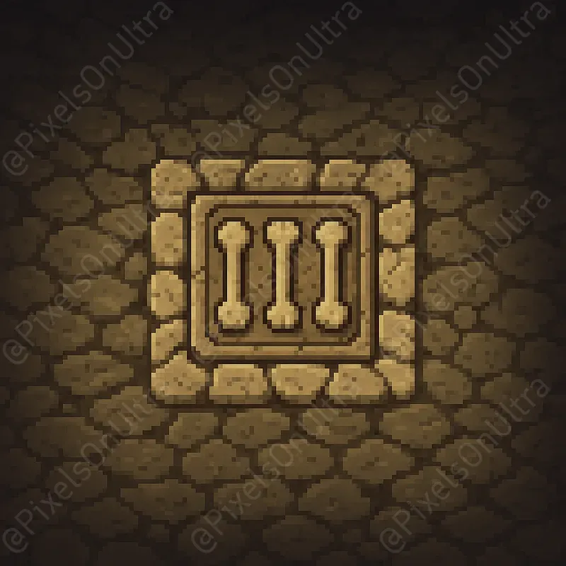 2D Game Dungeon Trap Pixel Showcases