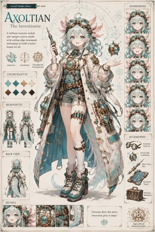 Original Vtuber Fusion Characters