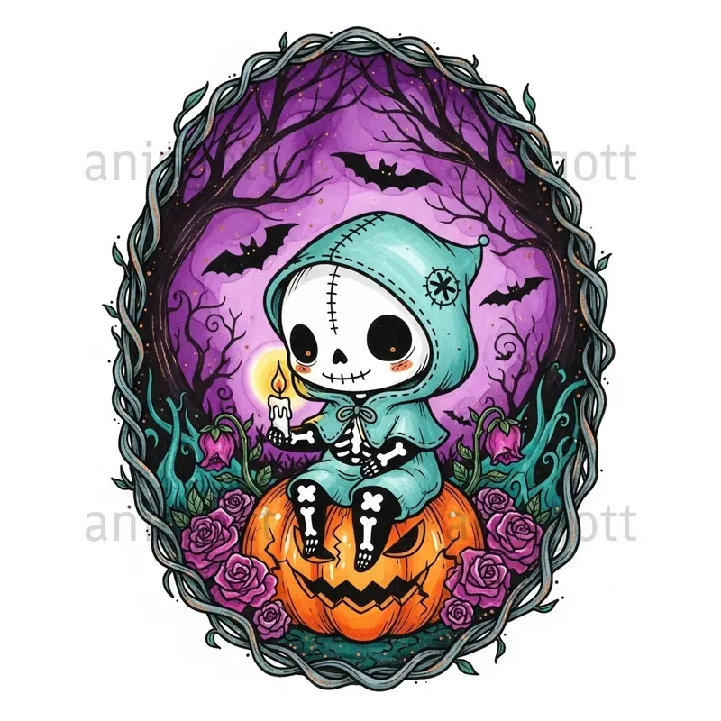 Creepy Cute Halloween Tshirt Designs