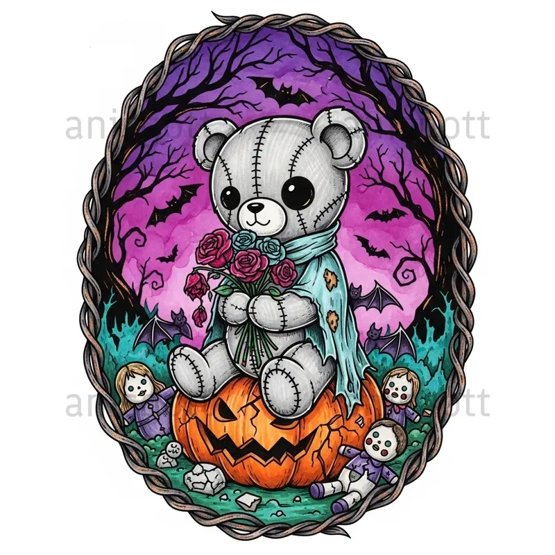 Creepy Cute Halloween Tshirt Designs