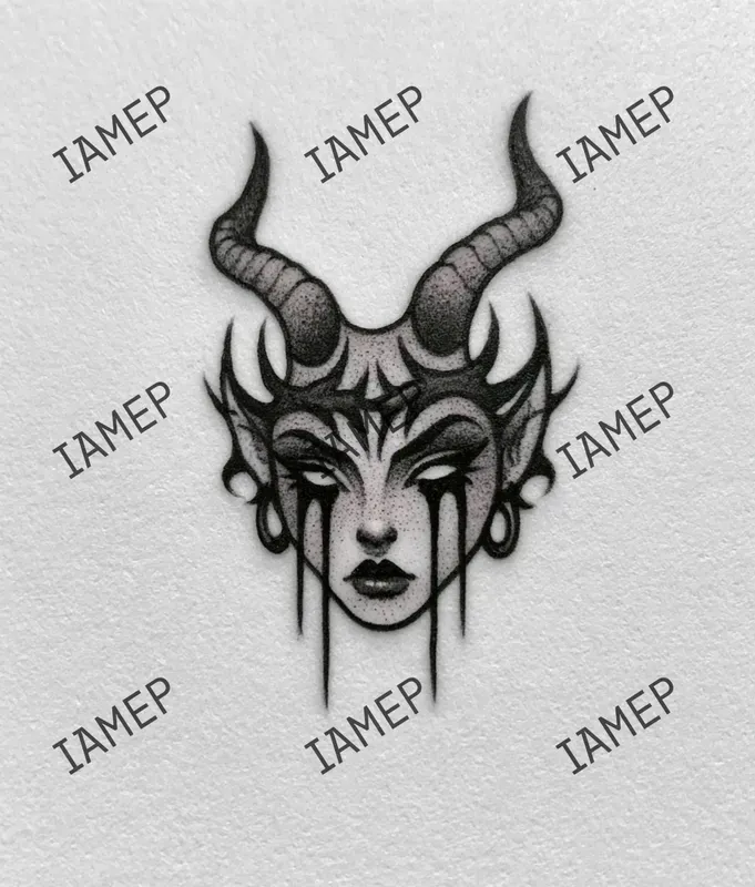 Dark Gothic Tattoo Portraits