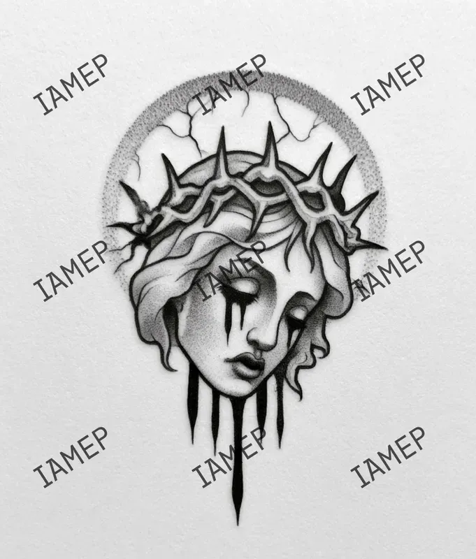 Dark Gothic Tattoo Portraits