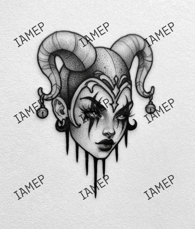 Dark Gothic Tattoo Portraits