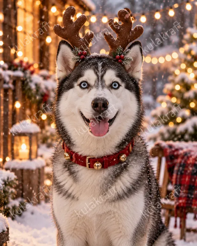 Christmas Dog Portraits
