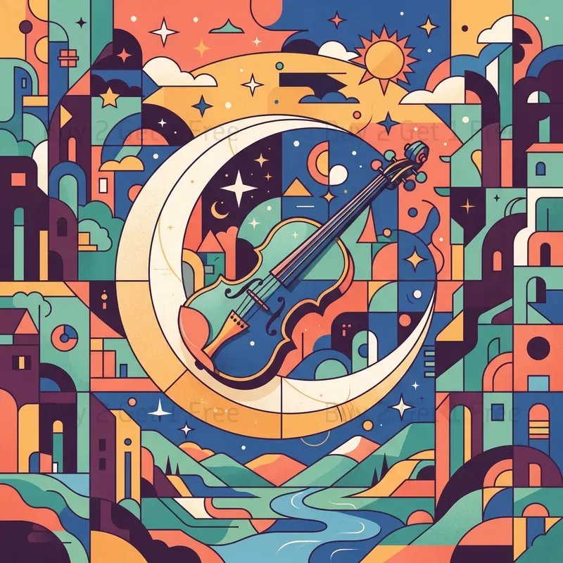 Geometric Story Prints