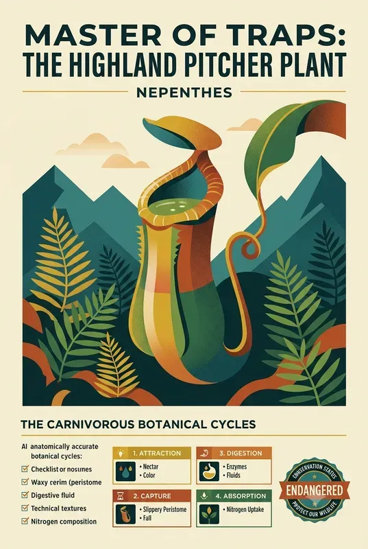 Soft Vector Nature Education Poster Art