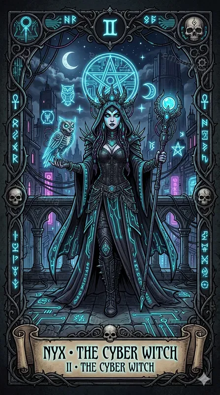 Dark Futuristic Tarot Cards