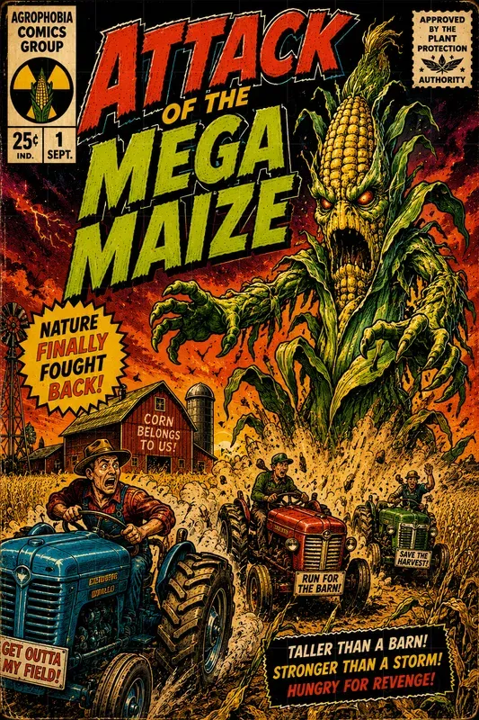 Retro Scifi Comic Covers
