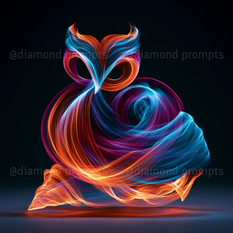 Neon Indoor Light Paintings