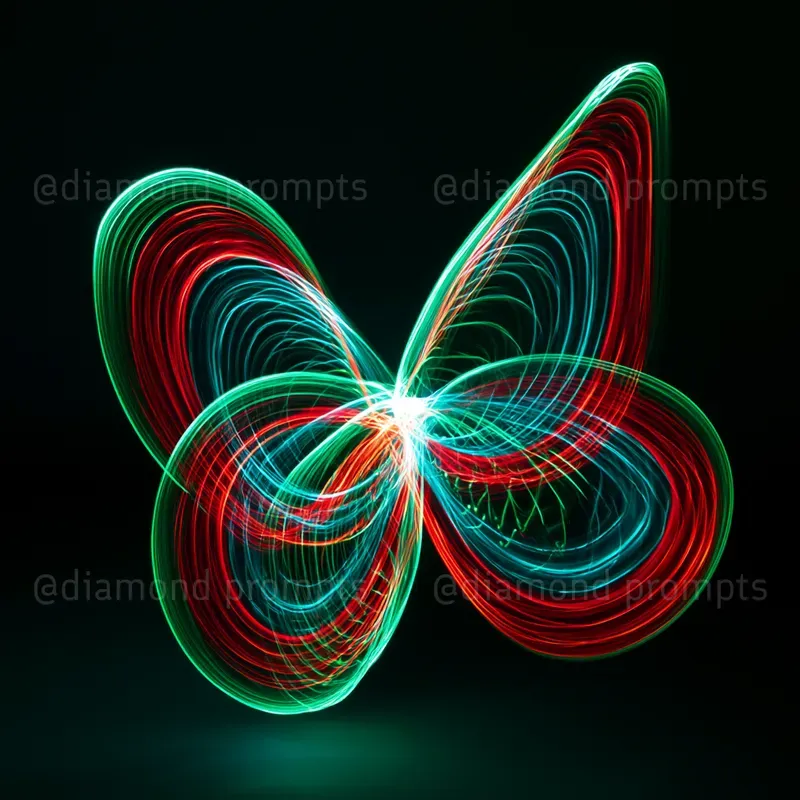 Neon Indoor Light Paintings