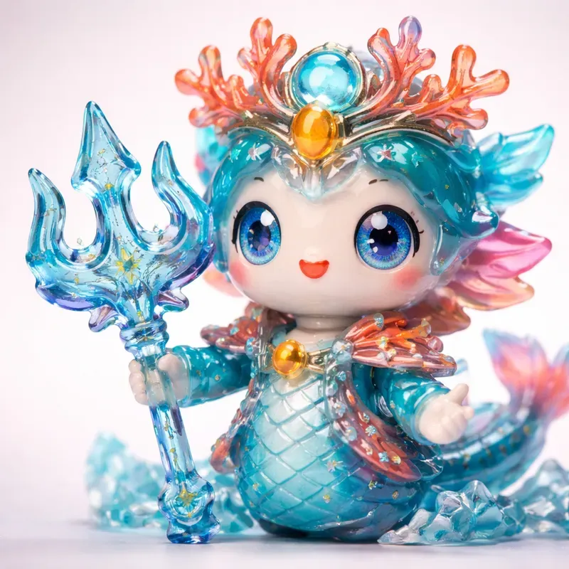 Mythic Plastic Figure Portrait Art