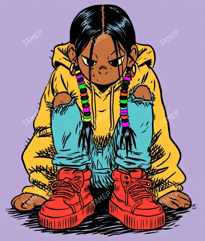 Neon Underground Comic Characters