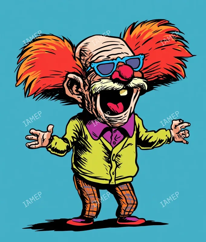 Neon Underground Comic Characters