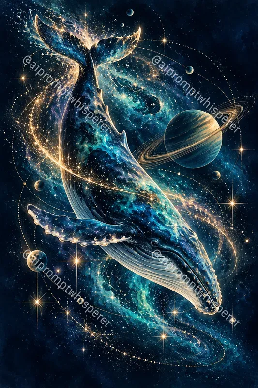 Elegant Cosmic Art Prints