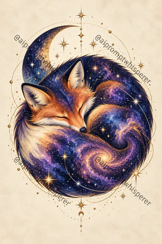 Elegant Cosmic Art Prints