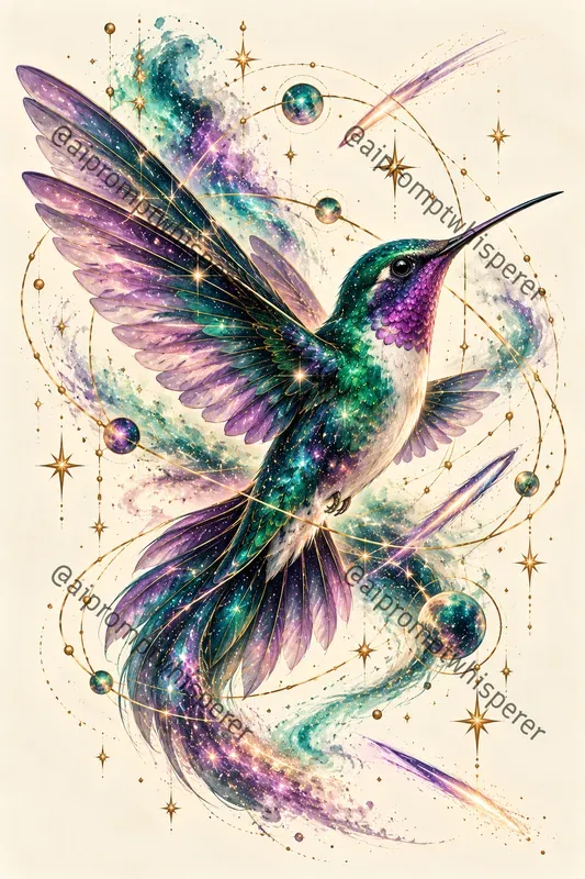 Elegant Cosmic Art Prints