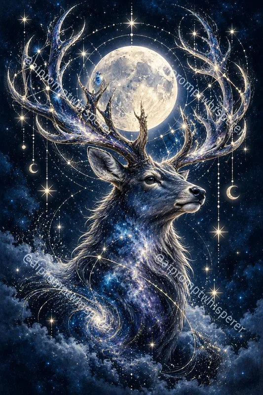 Elegant Cosmic Art Prints