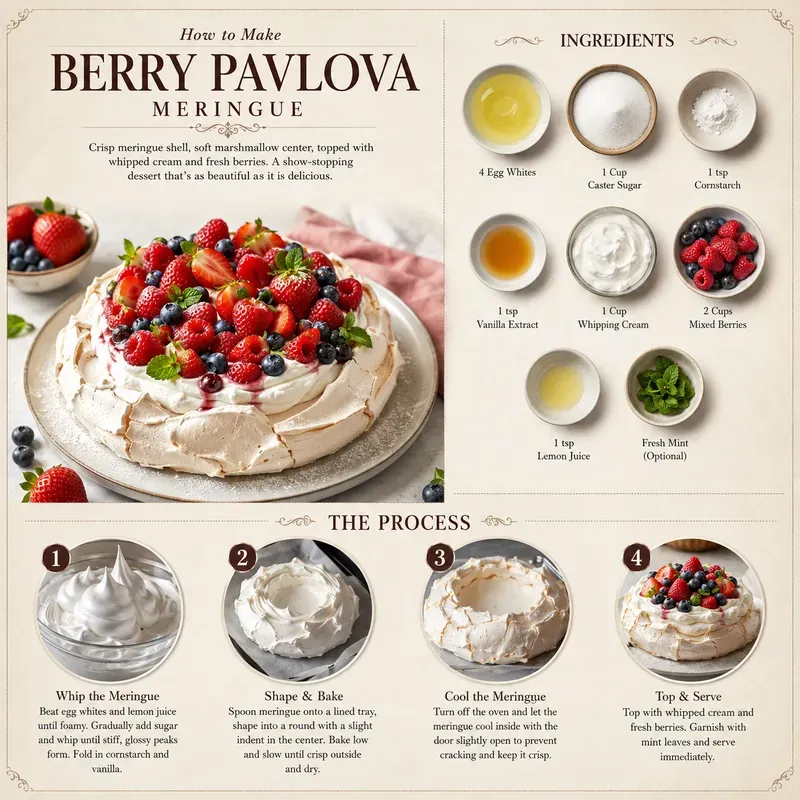Gourmet Recipe Infographic Generator