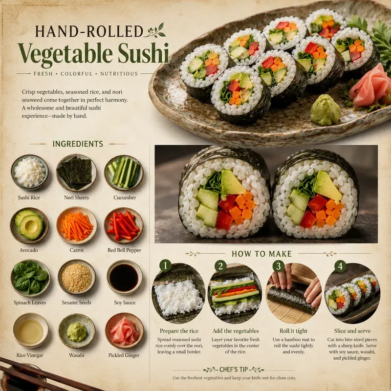 Gourmet Recipe Infographic Generator