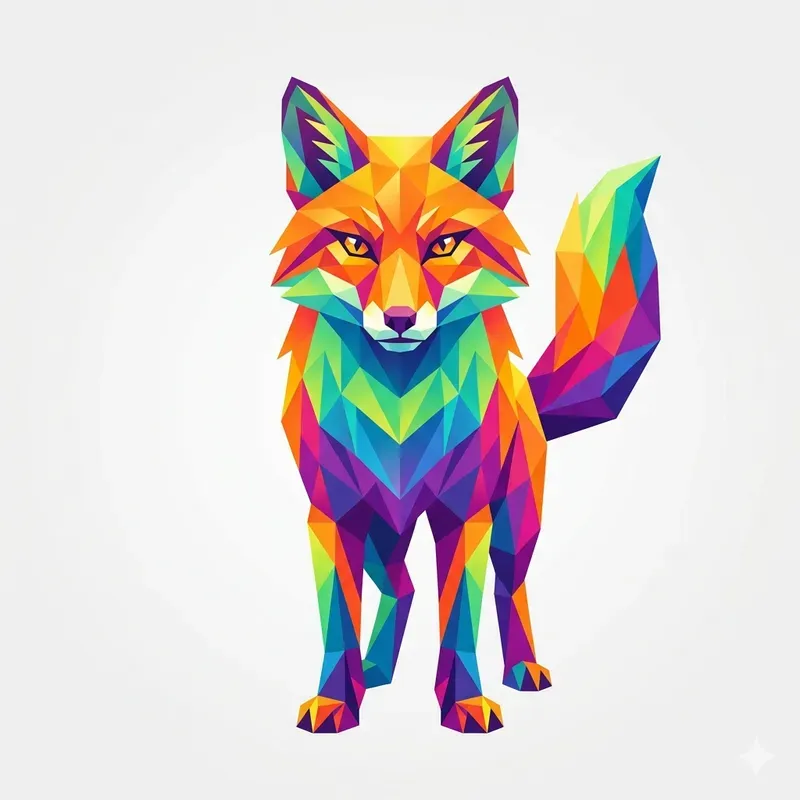 Poly Animal Icon Generator