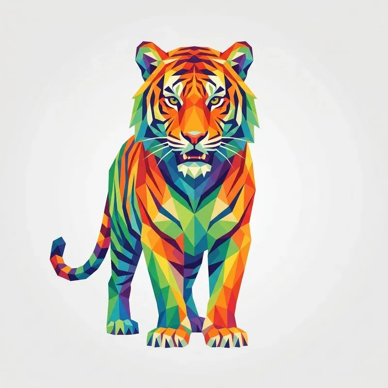 Poly Animal Icon Generator