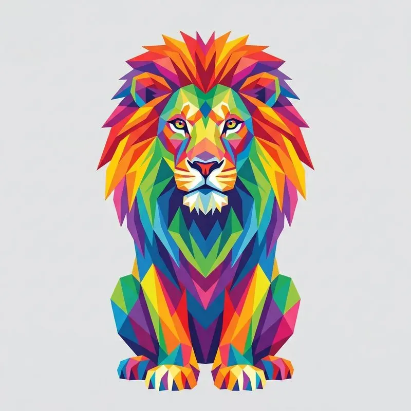 Poly Animal Icon Generator
