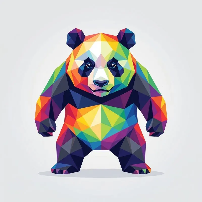 Poly Animal Icon Generator