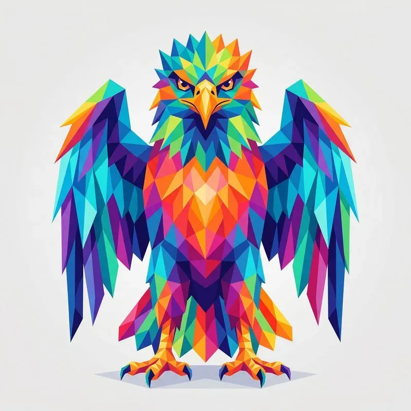 Poly Animal Icon Generator