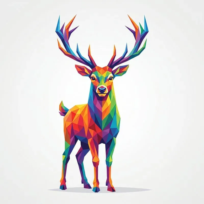 Poly Animal Icon Generator