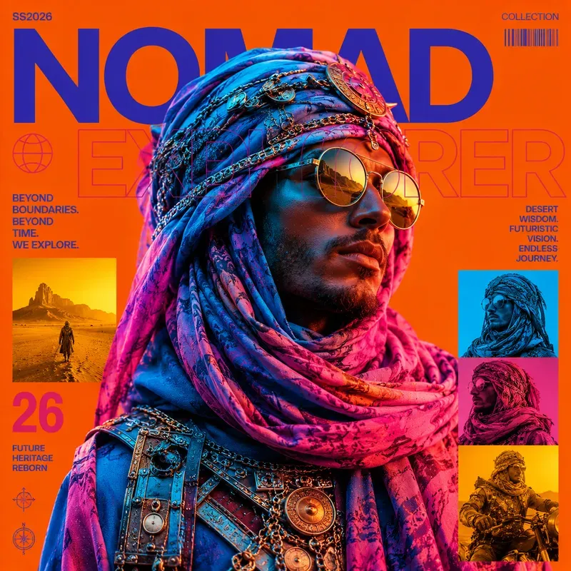 Neon Pop Visionaries Bold Editorials
