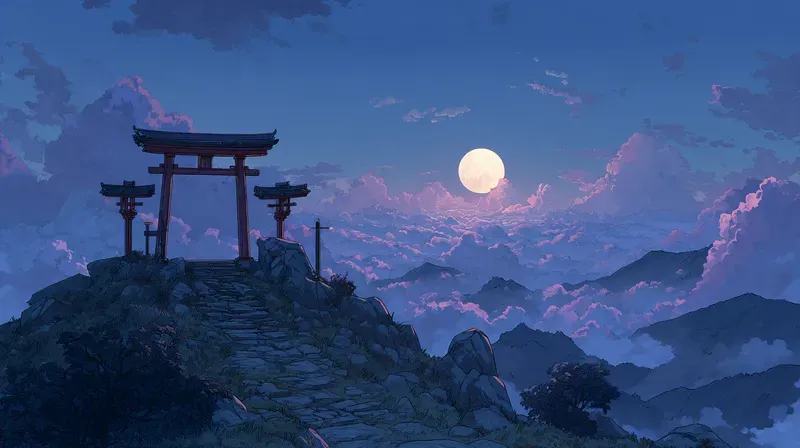 Anime Environment Art Generator