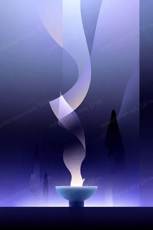 Calm Minimal Gradient Wall Art