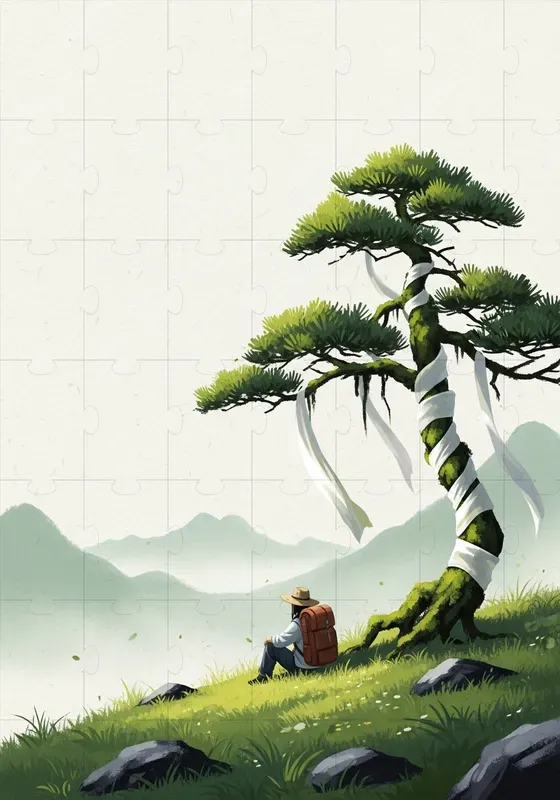 Oriental Ink Landscapes