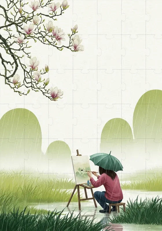 Oriental Ink Landscapes