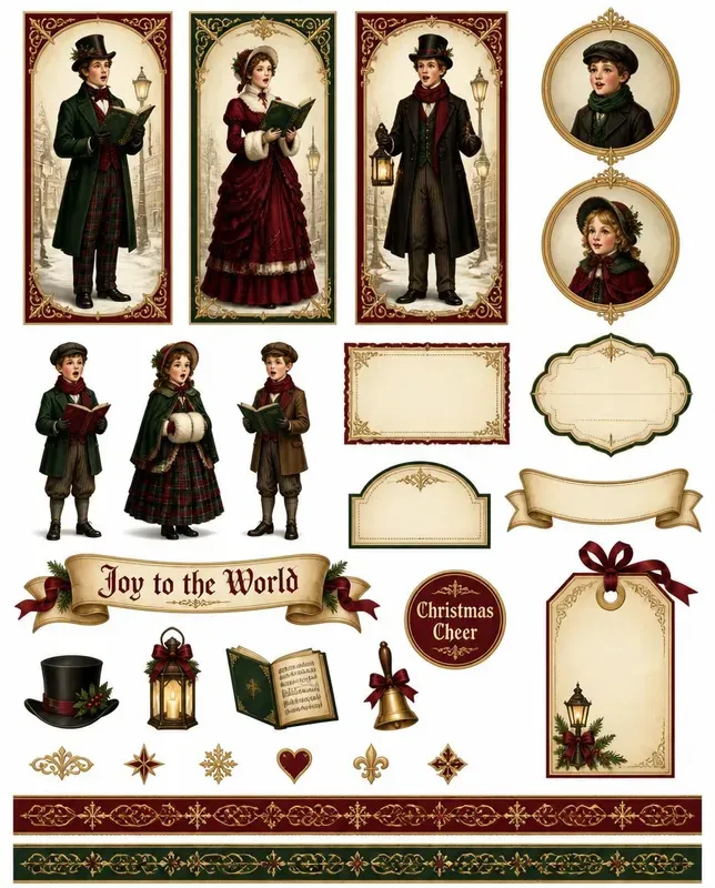 Vintage Junk Journal Ephemera
