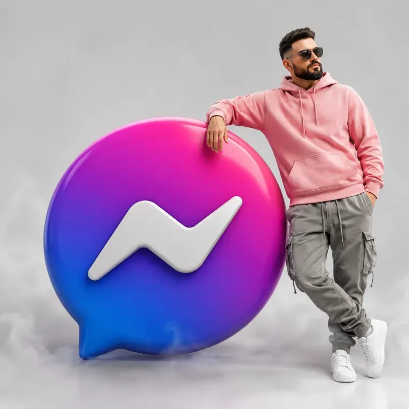 3D Social Media Icon Portrait Creators