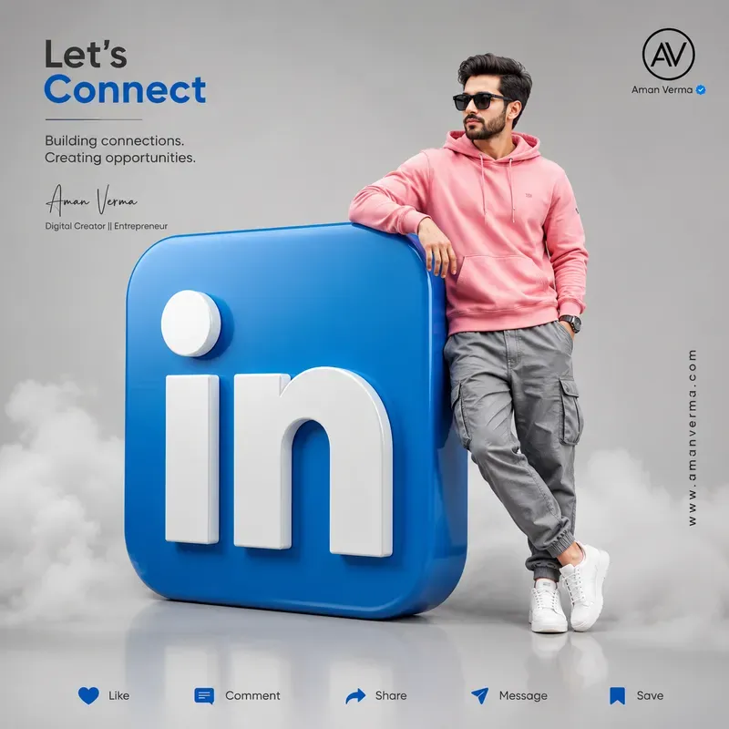 3D Social Media Icon Portrait Creators
