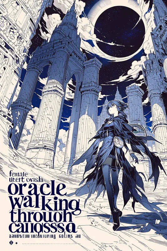 Monochromatic Fantasy Manga Worlds