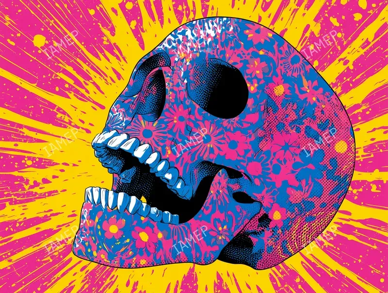 Psychedelic Neon Poparts