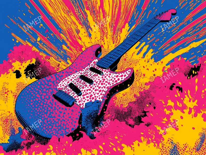 Psychedelic Neon Poparts