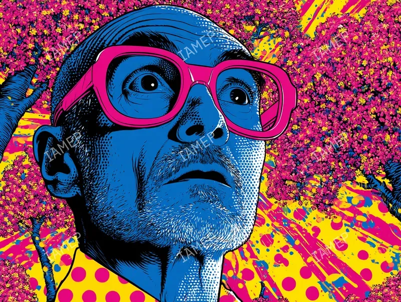 Psychedelic Neon Poparts