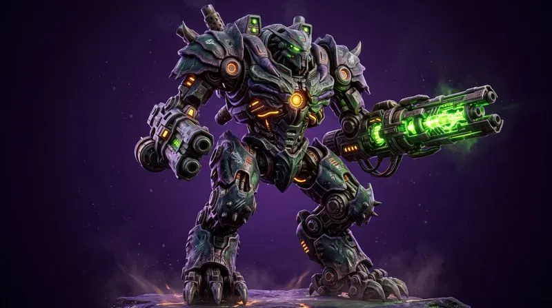 3D Giant Game Mech Robots