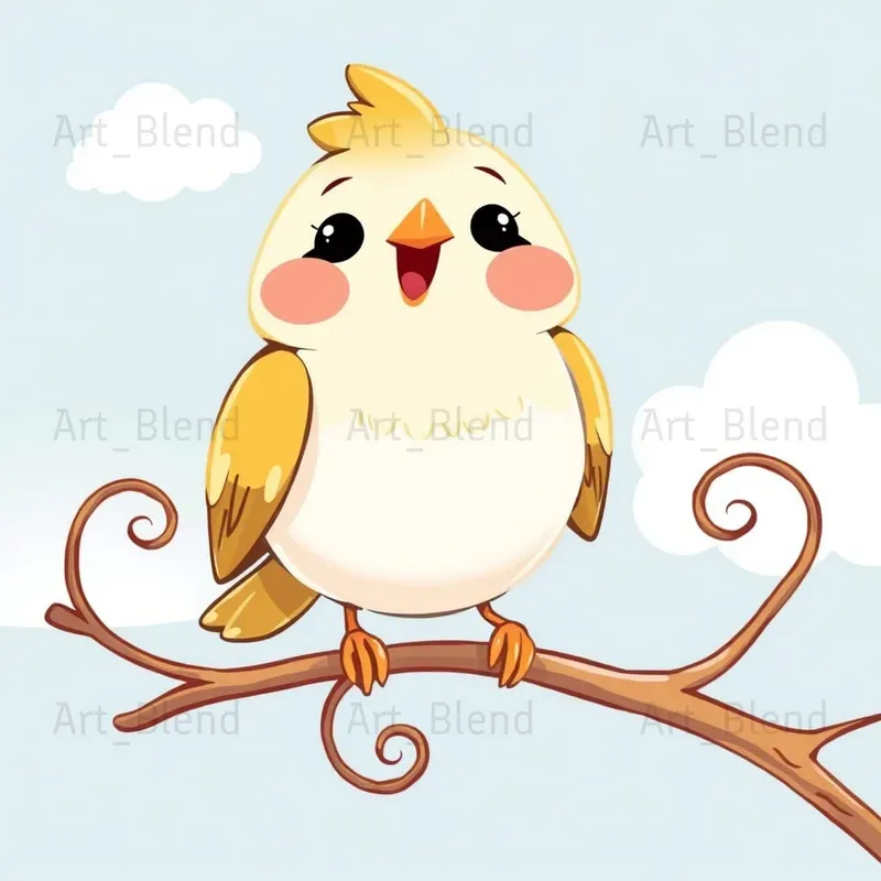 Playful Cartoon Animals