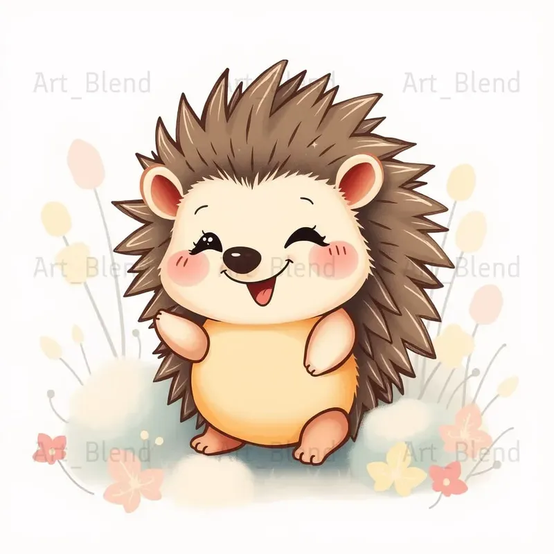 Playful Cartoon Animals