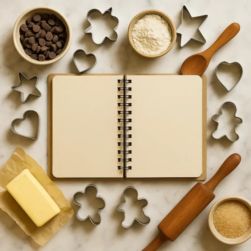 Recipe Notebook Flatlay Generators